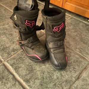 Fox racing kids boots